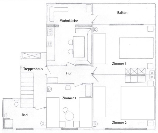 Wohnung 3 Grunriss